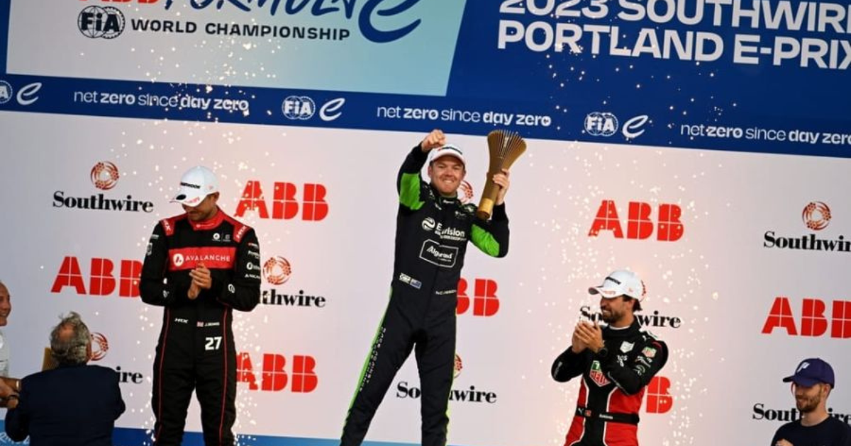 Nick Cassidy Wins USA Formula E Race As Jake Dennis Takes Championship Lead - Round 12 - 2023 Southwire Portland E-PRIX